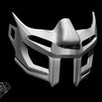 3.jpg Gladiator mask lion style 3D print model