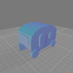 Small Simple Caravan.png Бесплатный OBJ файл Small Simple Caravan・3D-печать объекта для загрузки