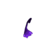 Scapula_Right.obj OBJ file Velociraptor skeleton life size Part02/05・3D printer model to download