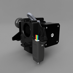 hotend-render.png Ender 3 S1 / Sprite [Pro] Extruder layer and watercooling upgrade