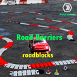 3.png Road Barriers\ Roadblocks, Traffic Cones 1\10