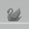 1.png Swan Ornament 3D print model