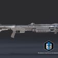 6.jpg Halo Reach M45 Shotgun - 3D Print Files