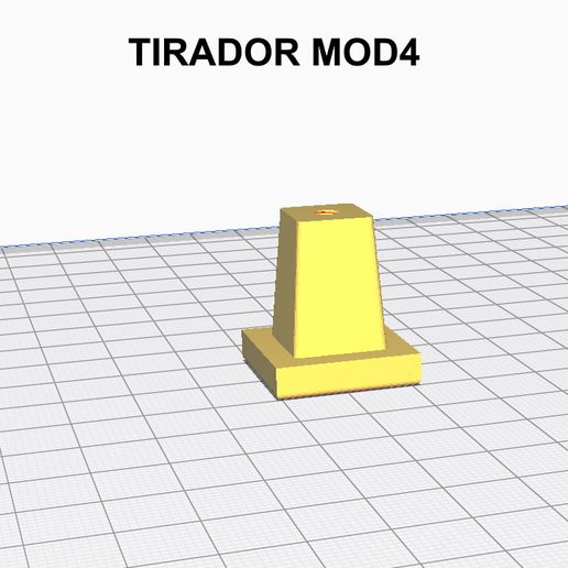 TIRADOR MOD4 TIRADOR CUADRADO MOD04