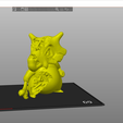 Screenshot-857.png Pokemon CUBONE daniel arsham style sculpture - with crystals and minerals