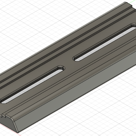 Adapter Losmandi rail 3D model