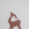 CIERVO-RENDER2png.png Serene Majesty: Minimalist Painting of a Deer