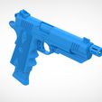 036.jpg Modified Remington R1 pistol from the game Tomb Raider 2013 3d print model