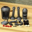IMG_75862.jpg Free STL file Bender Futurama 🪥🌈🤖・Model to download and 3D print