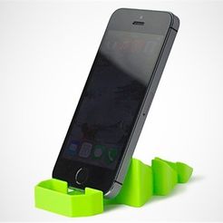 side2_1ROS49FGRA.jpg Бесплатный STL файл Festive phone/tablet stand・Идея 3D-печати для скачивания