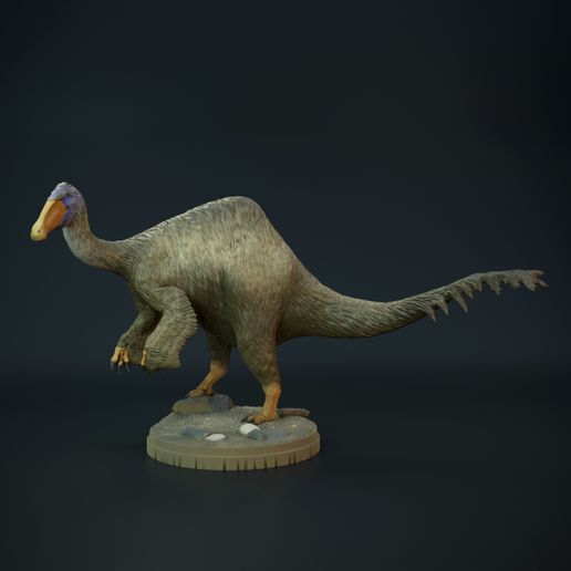 Deinocherius_2B.jpg Archivo STL Deinocheirus・Objeto imprimible en 3D para descargar, Dino_and_Dog
