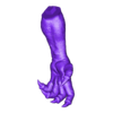 Left_hand.stl 蜥蜴人 | 神奇蜘蛛侠