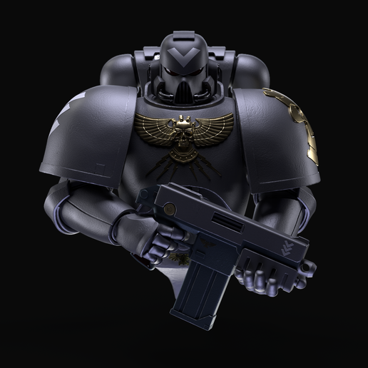 Astartes bust 3D model