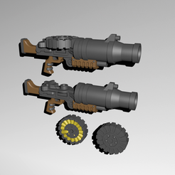 Lewis_bolter-1.png Free STL file Space Warriors – Lewis Machine Gun・3D printer design to download
