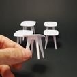 20240313_160558-f.jpg End Table / Side Table 5 Sizes - Miniature Furniture 1/12 scale