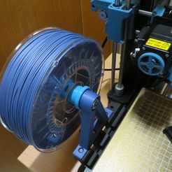sv06_rollenha-001.jpg STL file SOVOL SV06 SIDE FILAMENT COIL HOLDER with ball bearing・3D printable design to download