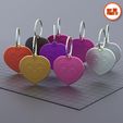 HappyHearts_V04.jpg Porte-clés Happy Hearts Print In Place