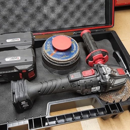 👽 Qbrick System PRO Toolcase carbide disc holder・Free 3D File