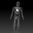 ScreenShot1293.jpg Star Wars .stl Imperial Droid .3D action figure .OBJ Kenner style.