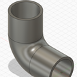 Coude.png Elbow for 25mm IRL tube