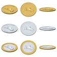 img_02.png Latvia 3D Topographic Coin 85 mm – Relief Collector Token | Latvija Höhenrelief-Münze
