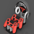 Controller-and-Headset-Stand-The-Last-of-Us-03.png The Last of Us Dual Controller & Headset-Ständer