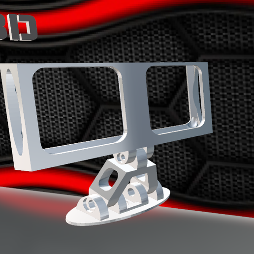 Phone Mount (Wall Mountable) 3D model