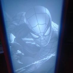 IMG20220615131839.jpg Archivo STL Lámpara de caja Spiderman Litho・Modelo para descargar e imprimir en 3D, TELF3D