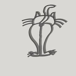 chat2.jpg Archivo STL gratuito cat・Objeto para descargar e imprimir en 3D