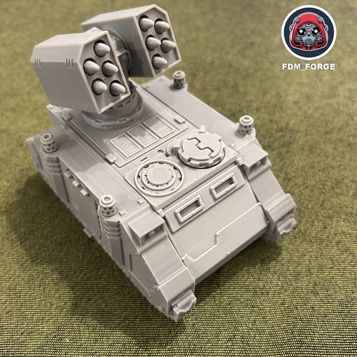FDMWind Pachyderm Rocket Launcher [FDM FRIENDLY, SUPPORTLESS]
