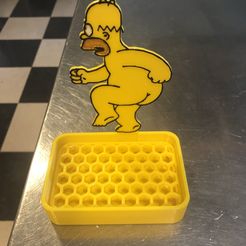 IMG_9640.jpg Soap holder Homer Simpson / Soap holder Homer Simpson