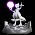 1.png Mewtwo with Platform: Pokémon Collection!