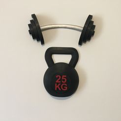 1.JPG Free STL file Home Gym Wall Decoration・3D print design to download