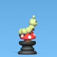 Alice-Chess-Caterpillar2.png Alice Chess - Side A - Rook - Caterpillar