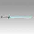 3.jpg Sao Kirtos Dark Repulser Sword cosplay prop weapon