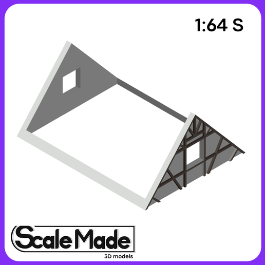 6.png Kleines klassisches deutsches Haus - Maßstab 1:64 S