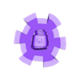 x_AcquillaLHSFist.stl Hand Factions Pack