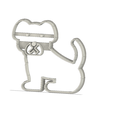 Perrito v1.png Dog Cookie Cutter