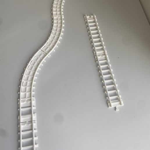 🛤️ Rails・ 3MF File for 3D printing・Cults