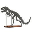rex_classic-pic3.jpg Free STL file [3Dino Puzzle] Classic Style T-Rex・3D printable model to download
