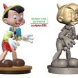The-first-Step-of-Pinocchio-and-Jiminy-Cricket-2.jpg The first Step of Pinocchio and Jiminy - fan art printable model