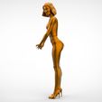 1.3.jpg Pose N1 Attractive woman Miniature 3d print Model