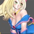 16.jpg DARK MAGICIAN GIRL YU GI OH ANIME CUTE GIRL CHARACTER 3D PRINT