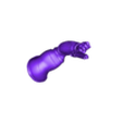 Hex3D_DeadPoolCredits_LeftArm_Smallerhand.stl STL file Deadpool・3D printer design to download