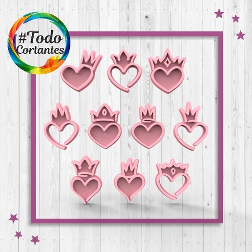 Valentine's Day Stamp 3D model