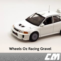 15-ozt1.jpg Fichier STL Rally Wheels 1/43 Oz Racing Gravel Wrc・Idée pour impression 3D à télécharger