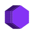 Hexagon_LargeSize_DoubleHeightBox.stl Fast-Print Geschenk-/Aufbewahrungsboxen - Die ultimative Kollektion (Vasenmodus)