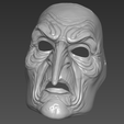 3.png Wicked Witch Mask STL for 3D Printing - Realistic Old Hag Face - Creepy Halloween Mask - Costume Accessory for Masquerade, Cosplay & Spooky Parties - Instant Digital Download