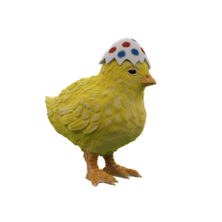 chick_hat.png Easter Chick Decoration
