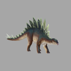 2023-01-15_22-51-31.png Fichier OBJ Stegosaurus du jeu ARK.・Modèle à télécharger et à imprimer en 3D
